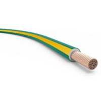 Cable unipolar 2.5 mm2 verde y amarillo 100 m