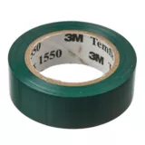 Cinta aisladora Temflex 1550 verde 18 mm x 10m