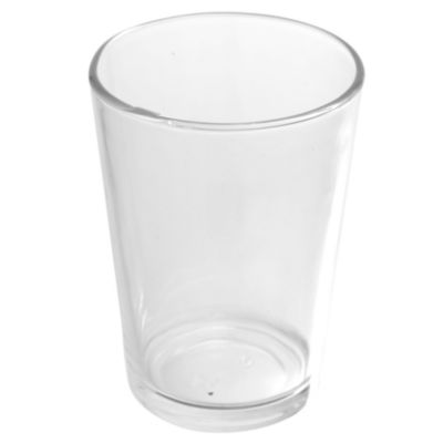 VASO DE VIDRIO TRANSPARENTE RIGOLLEAU TRAGO LARGO 400ML NOA CUADROS