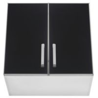 Alacena Lugano 60 x 62.5 cm negro aluminio