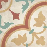 Guarda cartagena satinado de piso y pared 20 x 20 cm multicolor