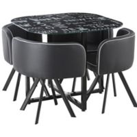 Juego de comedor Ciudades mesa + 4 sillas diseño