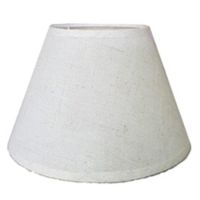 Pantalla para lámpara de mesa crudo 10 x 20 x 14 cm cm