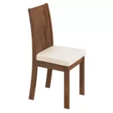 Set de 2 sillas Florencia havano y blanco