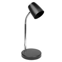 Lámpara de escritorio Camilove 1 luz GU10 negra