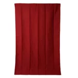 Cortina de tela black out roja 210 x 140 cm