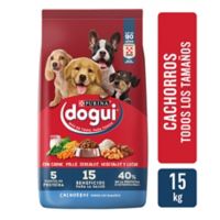 Alimento para perros carne 15 kg cachorro