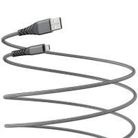 Cable USB-A micro 3 m grafito