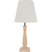 Lámpara de mesa Victoria 1 luz E27 blanca