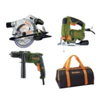 Set de herramientas eléctricas con bolso
