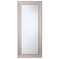Espejo decorativo 80 x 180 cm plata