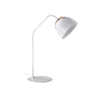 Lámpara de mesa Travola 1 luz E27 blanca